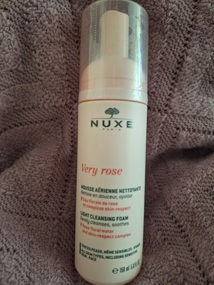 NUXE Very Rose Reinigungsschaum Gesichtsreinigung mit Rosenwasser 150 ml