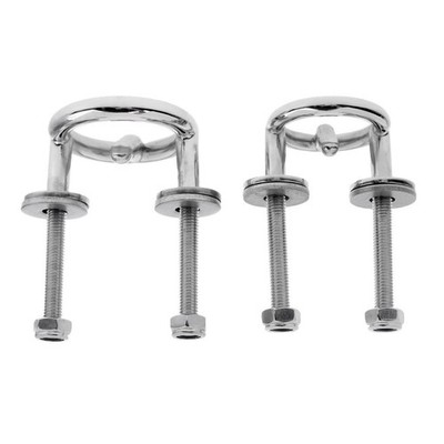 Edelstahl Marine Boat Wasser Ski Tow Haken Halterung Transom Mount