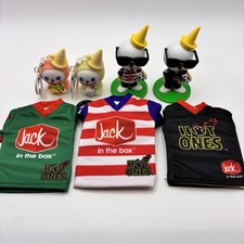 Jack In The Box Jibbi, World Cup Bobblehead Jersey Bundle Set Of 7