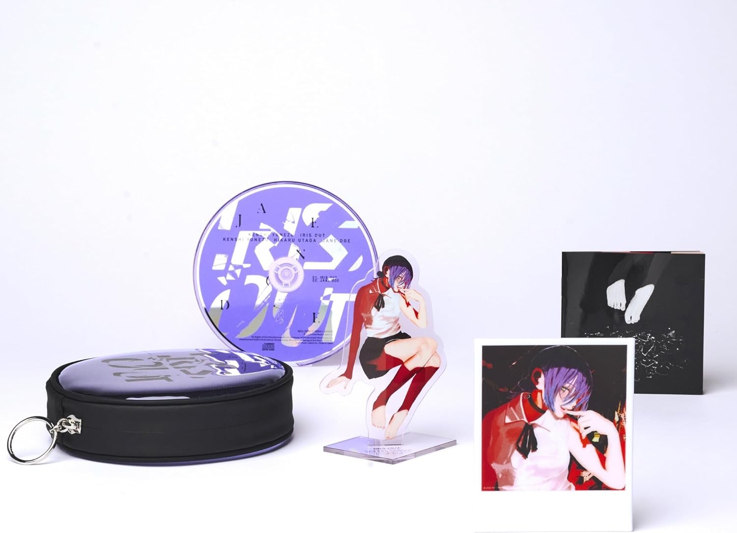 IRIS OUT Edition CD Kenshi Yonezu Utada Hikaru Reze Acrylic Stand Polaroid Japan