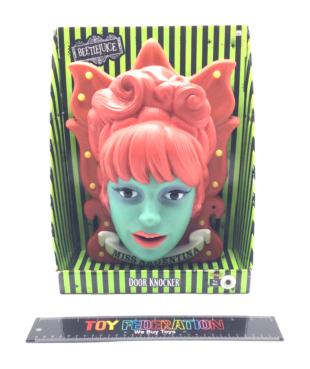 Spirit Beetlejuice MISS ARGENTINA DOOR KNOCKER W/ Lights & Sounds