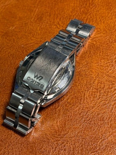 Seiko Roadmatic 5606-7270 Auto 1973 Blue Dial Vintage Watch Original Band Used - Picture 9 of 9