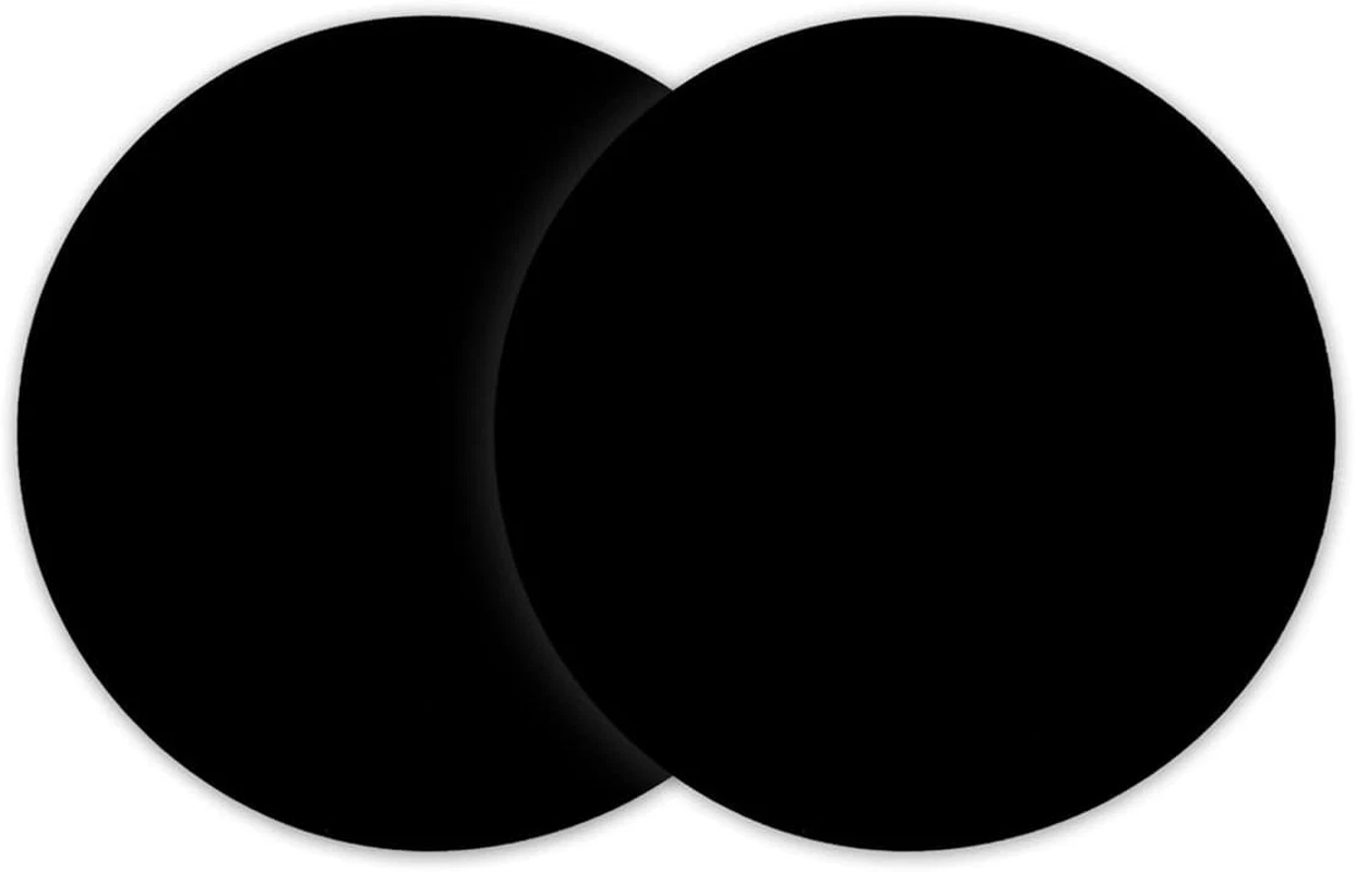 2 Pack Multi-Purpose Silicone Microwave Mat, 12 Inch Non-Stick Silicone Baking M