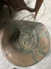 Antique French Copper Lavabo Basin Fountain Wall Mount with Fleur de Lys — photo 3