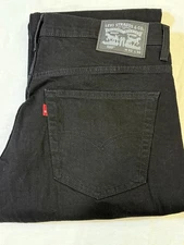 Levi’s 569 W 30 L 30 Loose Fit Straight Leg Black S110782 Brand New