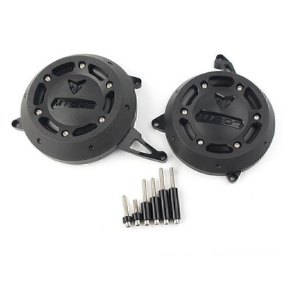 Motorrad-Motorstator-Schutzhülle für Yamaha MT-07 FZ-07 2014-2016 15 16 Schwarz