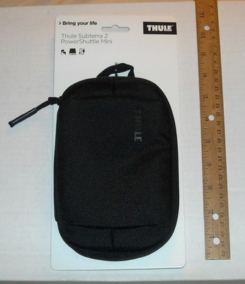 THULE SUBTERRA 2 POWERSHUTTLE MINI Electronics Accessory Carrying Case Black NEW