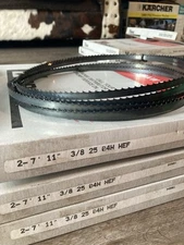 M.K. Morse 7’x11”x3/8 .025 04H Bandsaw Blade