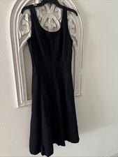 NEW- A New Day Women's Corset Midi A-Line Dress Black Size 4