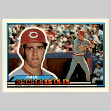 Paul ONeill #39 1989 Topps Big Cincinnati Reds Baseball Card MLB