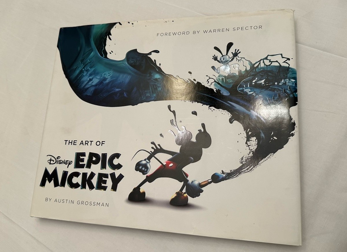 □裁断済み The Art of Disney Epic Mickey 画集 Art of Epic Mickey by Disney Editions (2011, Hardcover) for sale