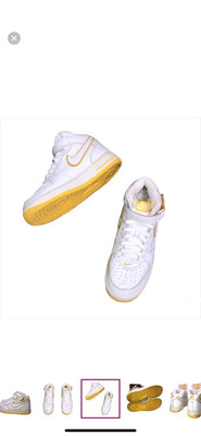 Size 8.5 - Nike Air Force 1 SC Mid Varsity Maize