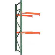 Industrial Bolted Teardrop Pallet Rack Add-On 48""W x 42""D x 120""H 6590 lbs