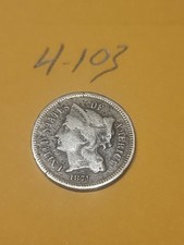 1871 3 Cent Nickel G Pitted Lot4-103