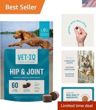 Dairy-Free Joint Health Soft Chews for Dogs, 60 Count Veterinarian Approved