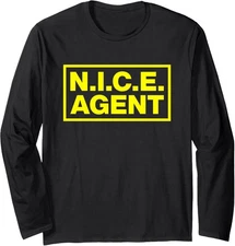 Nice Agent Official Happy Member Protest Costume Long Sleeve T-Shirt