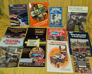 Lot of 12 Vintage How To Books & Booklets for Model Railroad Detailing Scenery