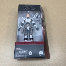 Tech Bad Batch Black Series Star Wars 6-inch Action Figure Sealed Damage Box