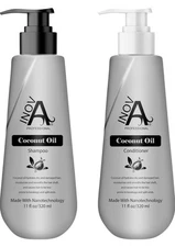Inova Professional Coconut Oil Shampoo And Conditioner Set 11 Oz Each
