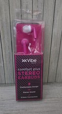 Vibe Sound Comfort Plus Stereo Earbuds - 3.5mm Connection - NIB