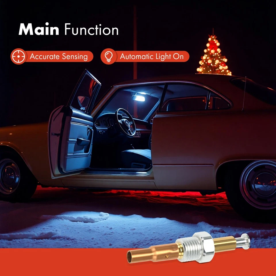 Interruptor de jamba de puerta para Chevrolet Camaro 1967-1973 Blazer GMC Dodge Charger Buick Foto 4 de 4