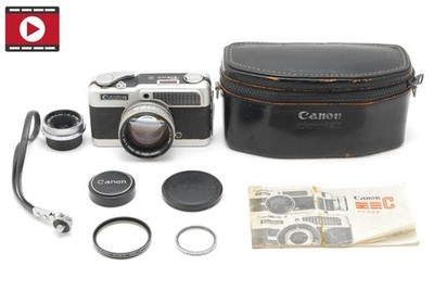  [N MINT in/Case] Canon Demi C Half-Frame Camera  SD 50mm 28mm f2.8 From JAPAN