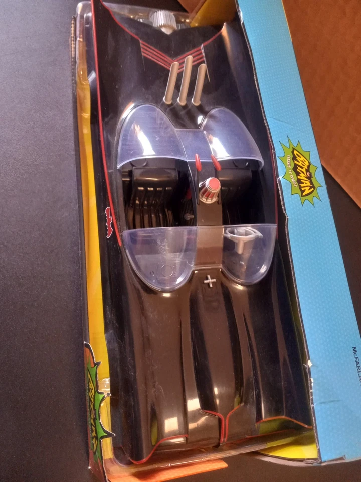 BATMOBILE Batman Retro ‘66 Classic TV Series 15” Car McFarlane DC - Image 2 of 4