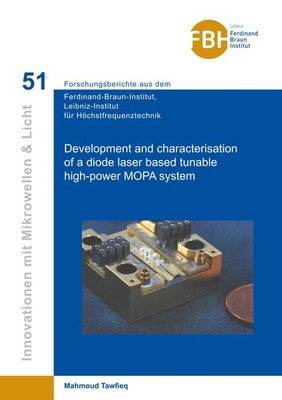 Development and characterisation of a diode laser based tunable high-power MOPA