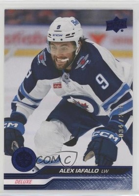 2023-24 Upper Deck Extended Series Deluxe 34/250 Alex Iafallo #651 18lg