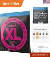Electric Bass Guitar Strings, XL Nickel, , Regular Light Gauge 45-100, 4-Stri...