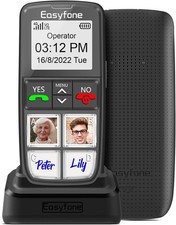 Prime-T6 4G SIM-Free Easiest-to-Use Senior Mobile Phone | 4 Large Direct Picture