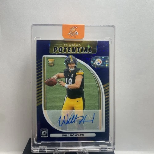2025 Donruss Optic Will Howard Purple Stars (RAW)