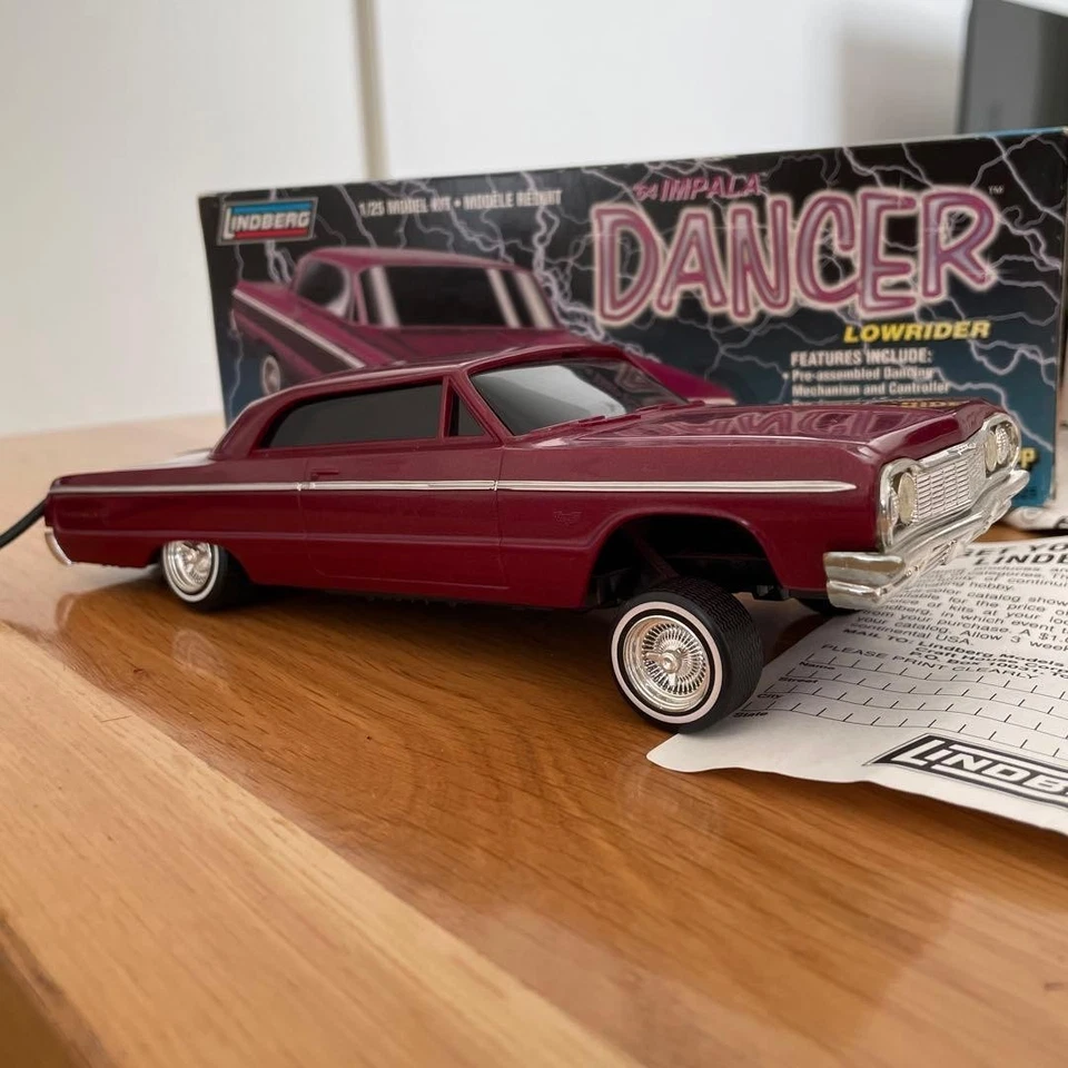 Lindberg 1/25 1964 Chevrolet Impala Lowrider RC Car Rare Vintage Tested - Bild 4 von 4