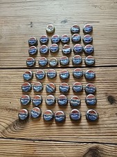 Lot Of 45 Vintage Pepsi Soda Bottle Caps-1980...