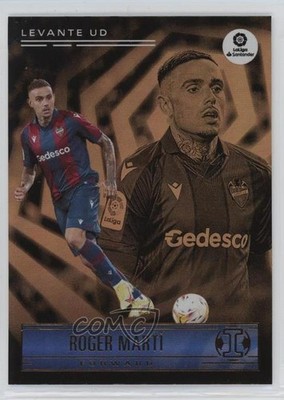 2021-22 Panini Chronicles Base La Liga Illusions Roger Marti #187 et6