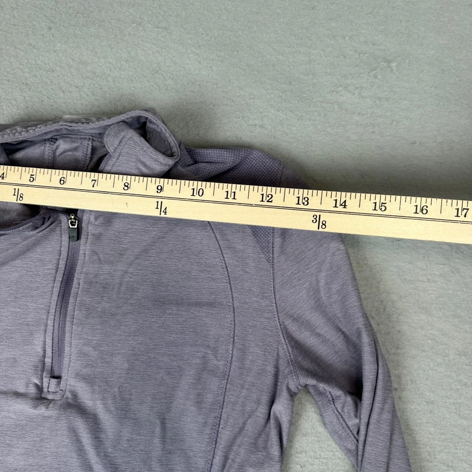 Etonic Pullover Womens XS Purple Lavender 1/4 Zip Golf Rest Less Thumbholes Yoga - Image 4 of 4