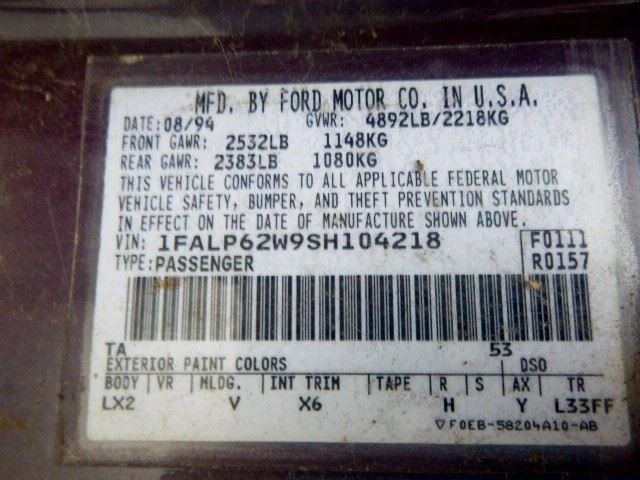 Motor de arranque compatible con 92-95 Crown Victoria 1692311 Foto 3 de 4