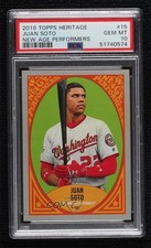 2019 Topps Heritage New Age Performers Juan Soto #NAP-15 PSA 10 GEM MT 0jk4