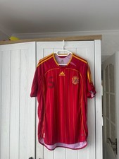 Spain 2005 2006  #5 PUYOL Home Shirt Football Soccer  Jersey Mens size M Rare