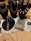 paparazzi jewelry rose gold color lot of 26 — photo 4