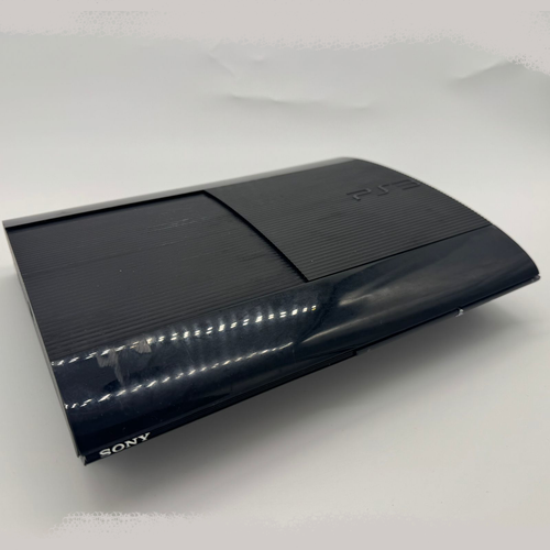 Sony Playstation 3 Super Slim Konsole | Schwarz 500 GB | Digital / ohne Laufwerk - Bild 3 von 12