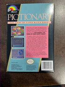 Pictionary Nintendo NES Complete CIB - Excellent!!
