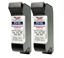 FP PIC40 Replacement Red Ink Cartridge for PostBase Series Meters