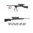 Adjustable Sniper Bipod Fits SAVAGE 25 Walking Varminter / Axis XP Combo Rifles