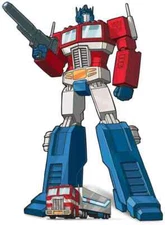 Transformers Optimus Prime Sticker Classic window laptop bumper vinyl decal