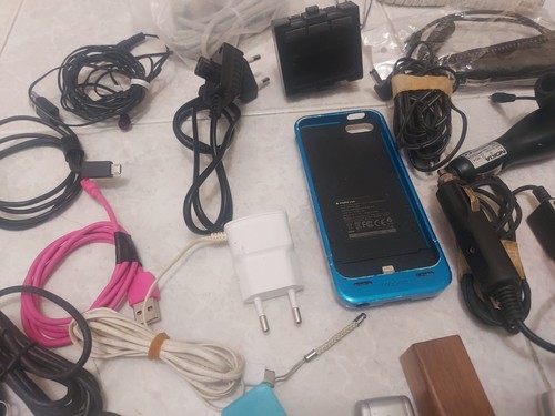 Stock 40 Pièces Alimentations Câbles Cellulaire Téléphones Smartphone Etc Voir - Photo 3 sur 15