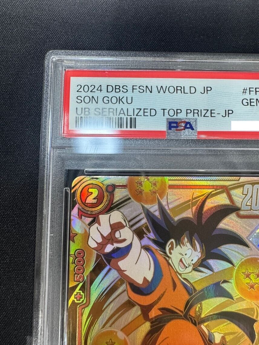 PSA 10 Son Goku FP-001 Ultimate Battle Winner Promo Dragon PSA 10 Son Goku FP-001 Ultimate Battle Winner Promo Dragon