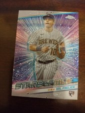 2024 Topps Chrome Sal Frelick - Rookie -  Stars of the MLB Brewers #CSMLB-12