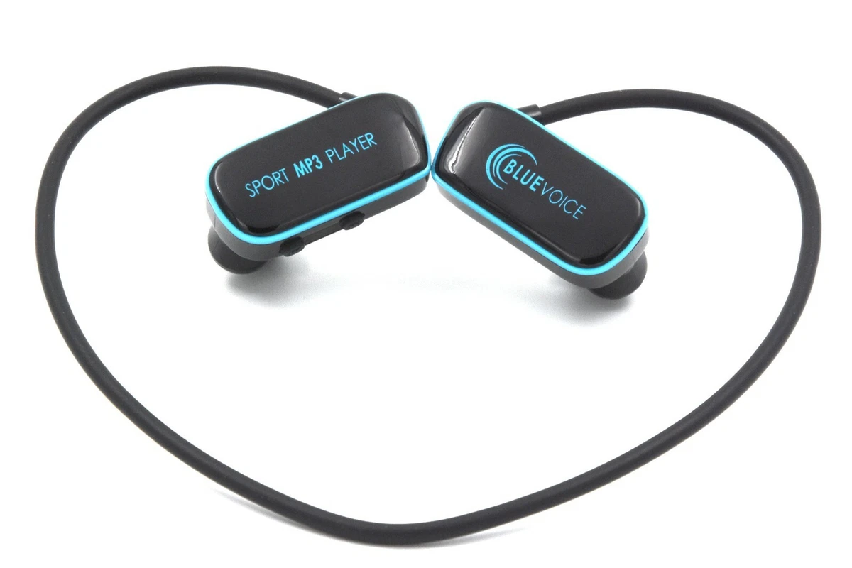 Bluevoice 8GB Waterproof MP3 Player Swimming Under Water Sports