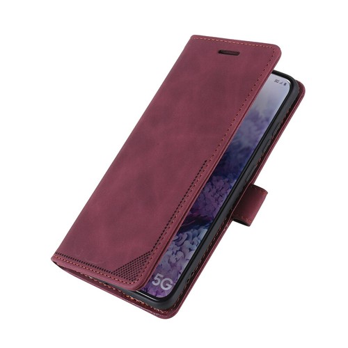 Funda tipo billetera delgada de cuero abatible para teléfono para Samsung S23+ S22 S21 S20+ FE Ultra - Imagen 27 de 29